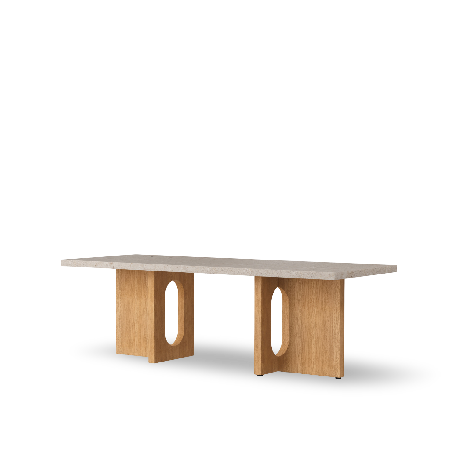 Mesa de centro Androgyne Lounge | Mármol y madera