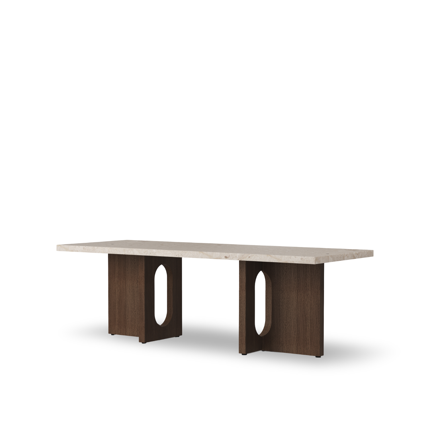 Mesa de centro Androgyne Lounge | Mármol y madera