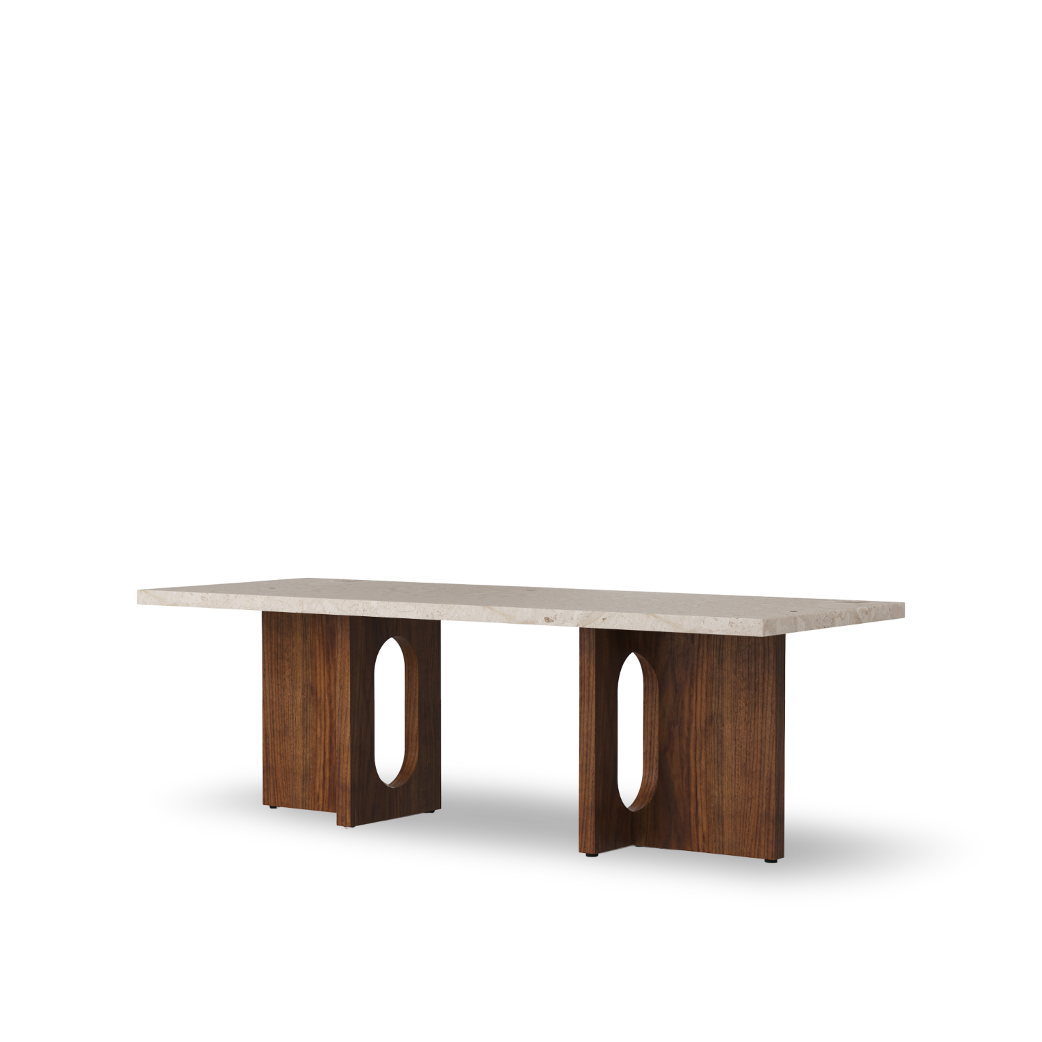 Mesa de centro Androgyne Lounge | Mármol y madera