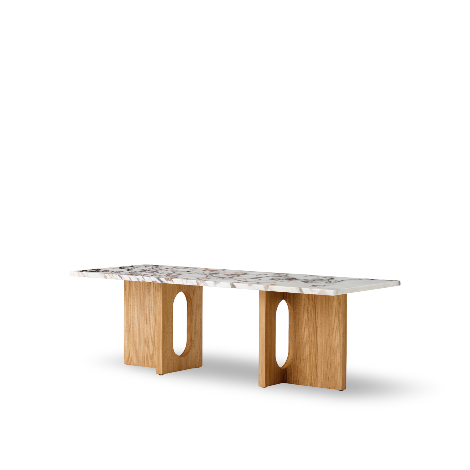 Mesa de centro Androgyne Lounge | Mármol y madera
