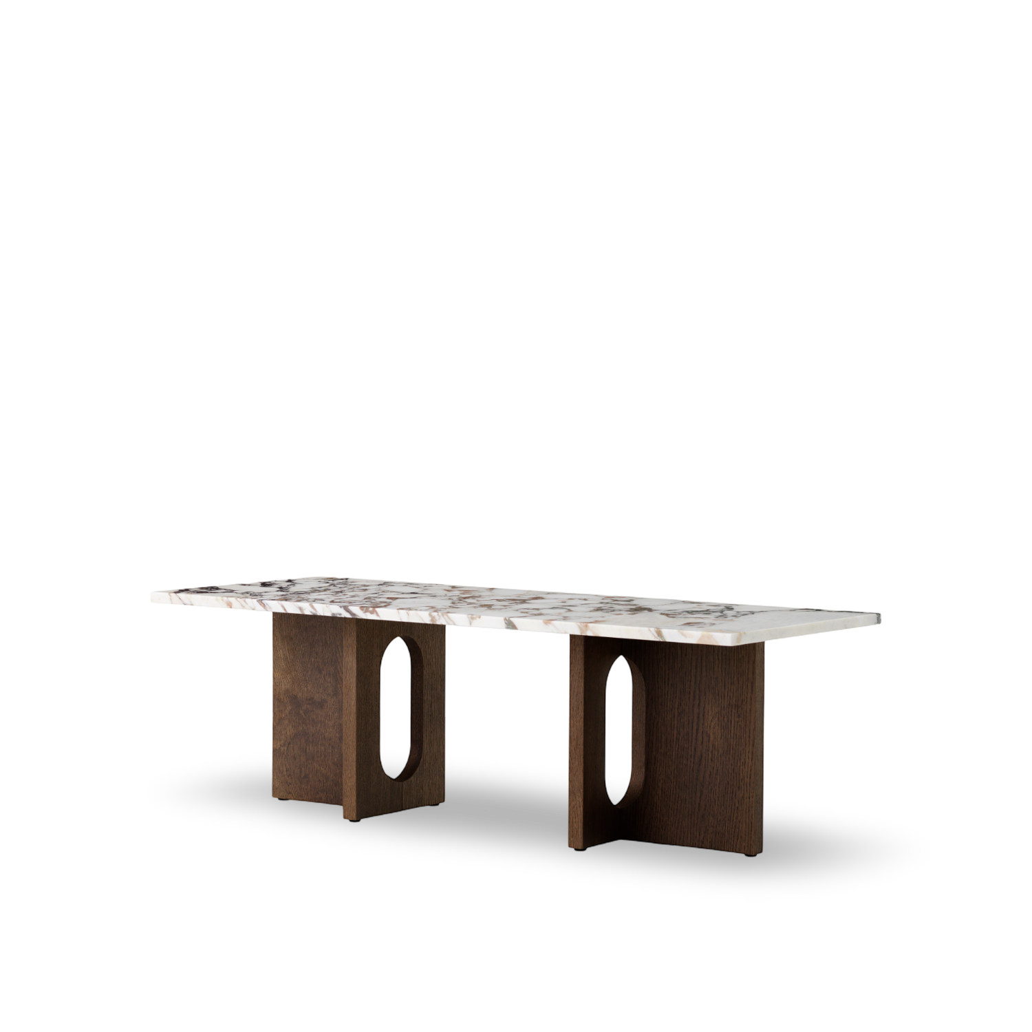 Mesa de centro Androgyne Lounge | Mármol y madera