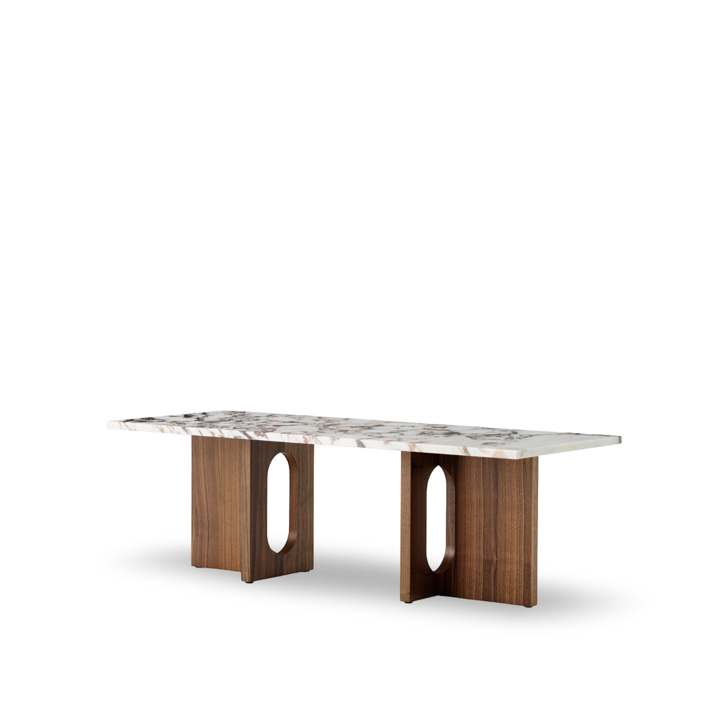 Mesa de centro Androgyne Lounge | Mármol y madera