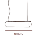 120 cm / Natural