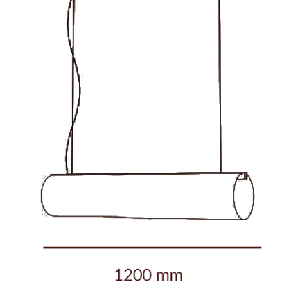120 cm / Natural