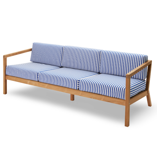 Sillón de exterior Virkelyst 3 plazas