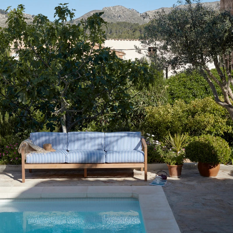 Sillón de exterior Virkelyst 3 plazas