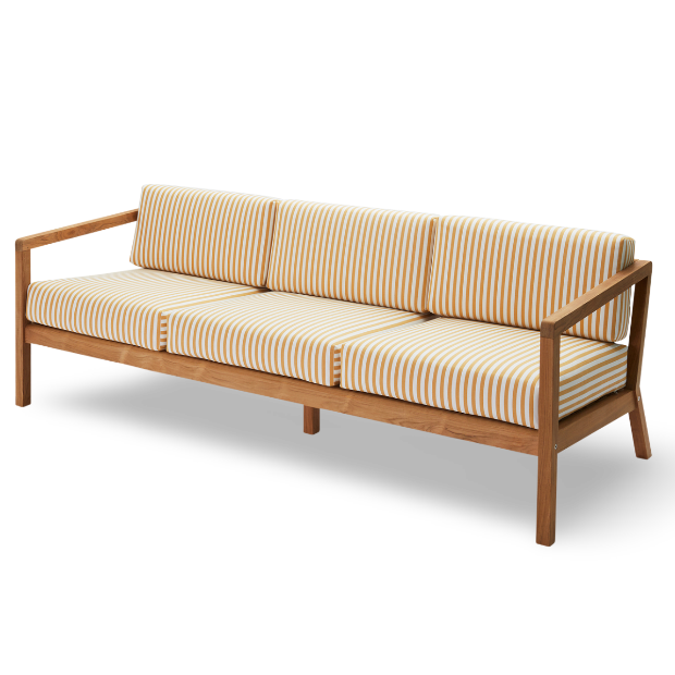 Sillón de exterior Virkelyst 3 plazas