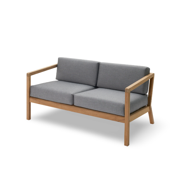 Sillón de exterior Virkelyst 2 plazas