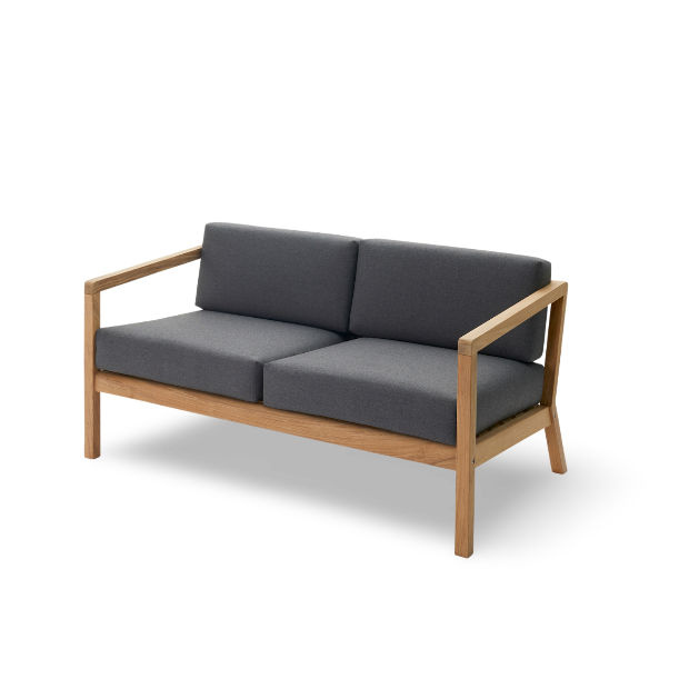 Sillón de exterior Virkelyst 2 plazas