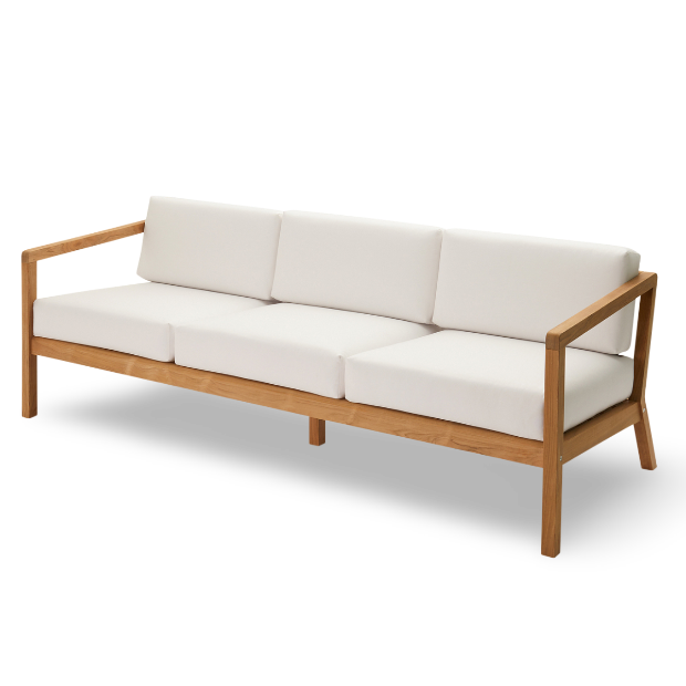 Sillón de exterior Virkelyst 3 plazas