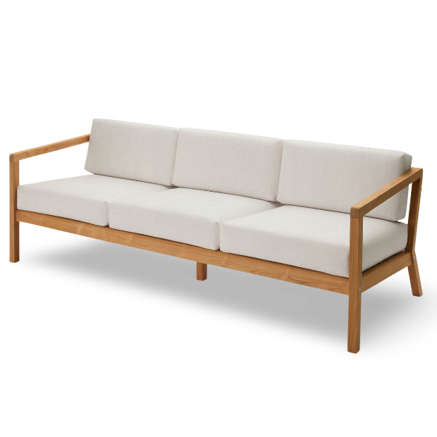 Sillón de exterior Virkelyst 3 plazas