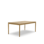 Extendable Rectangular Table Oak Bok