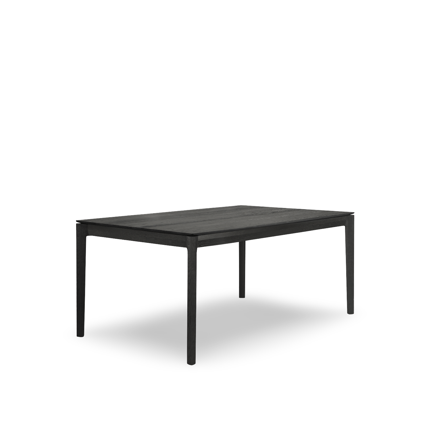 Extendable Rectangular Table Oak Bok