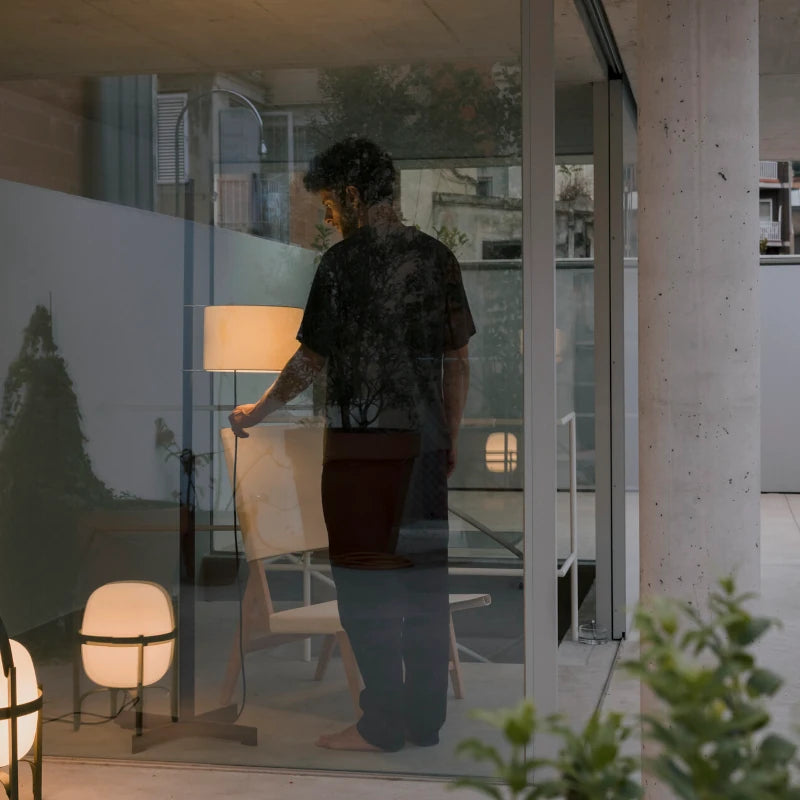 Lámpara Cesta Exterior