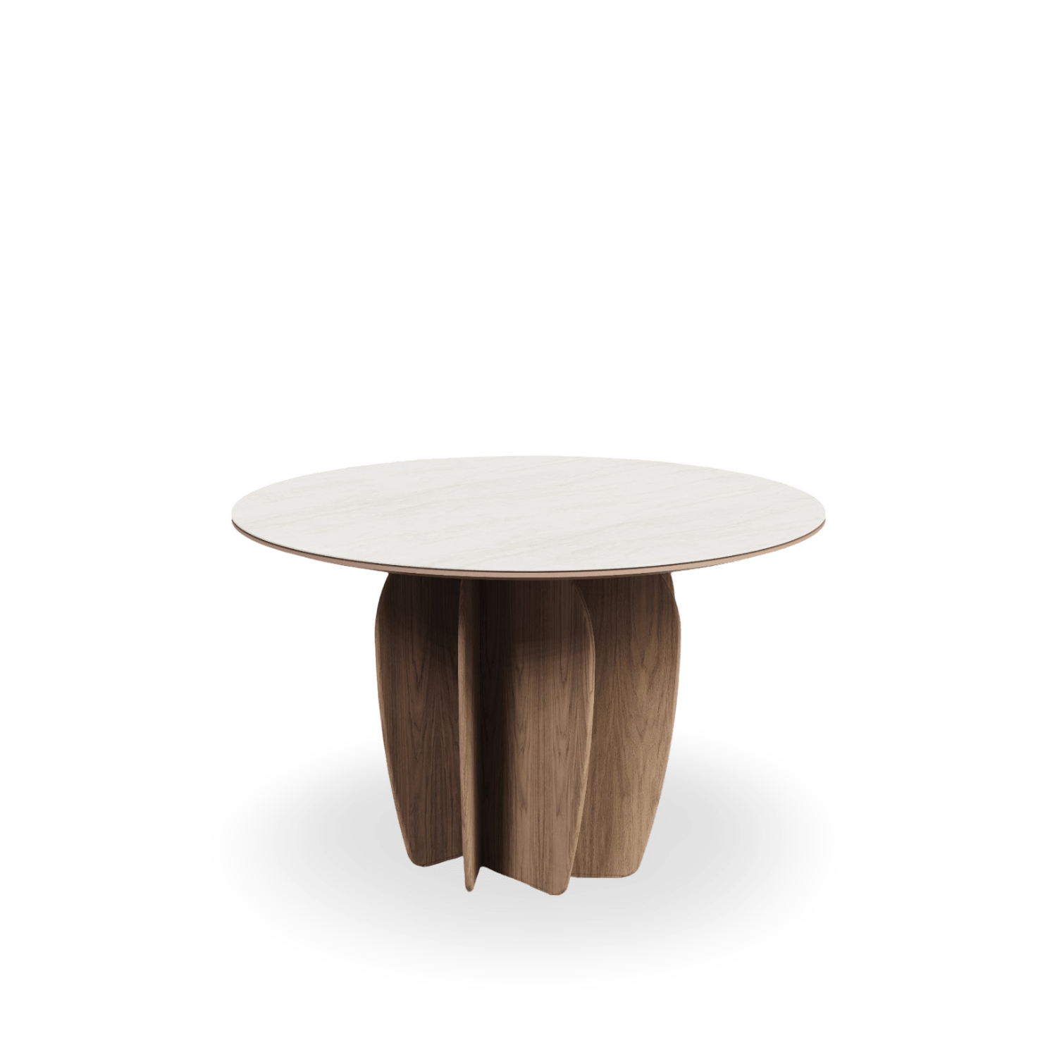 Circular Coral Table