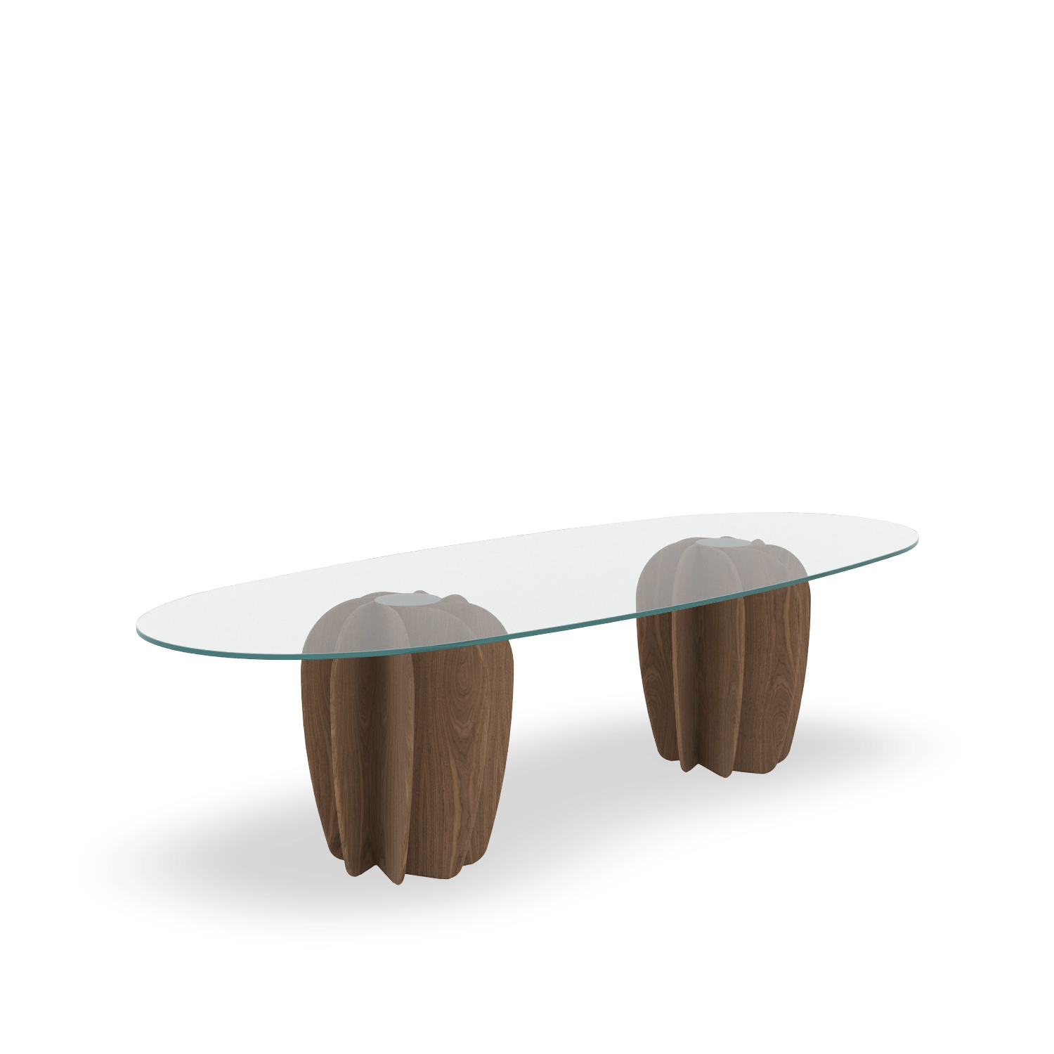 Oval Coral Table