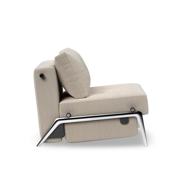 Sillón cama Cubed Aluminum