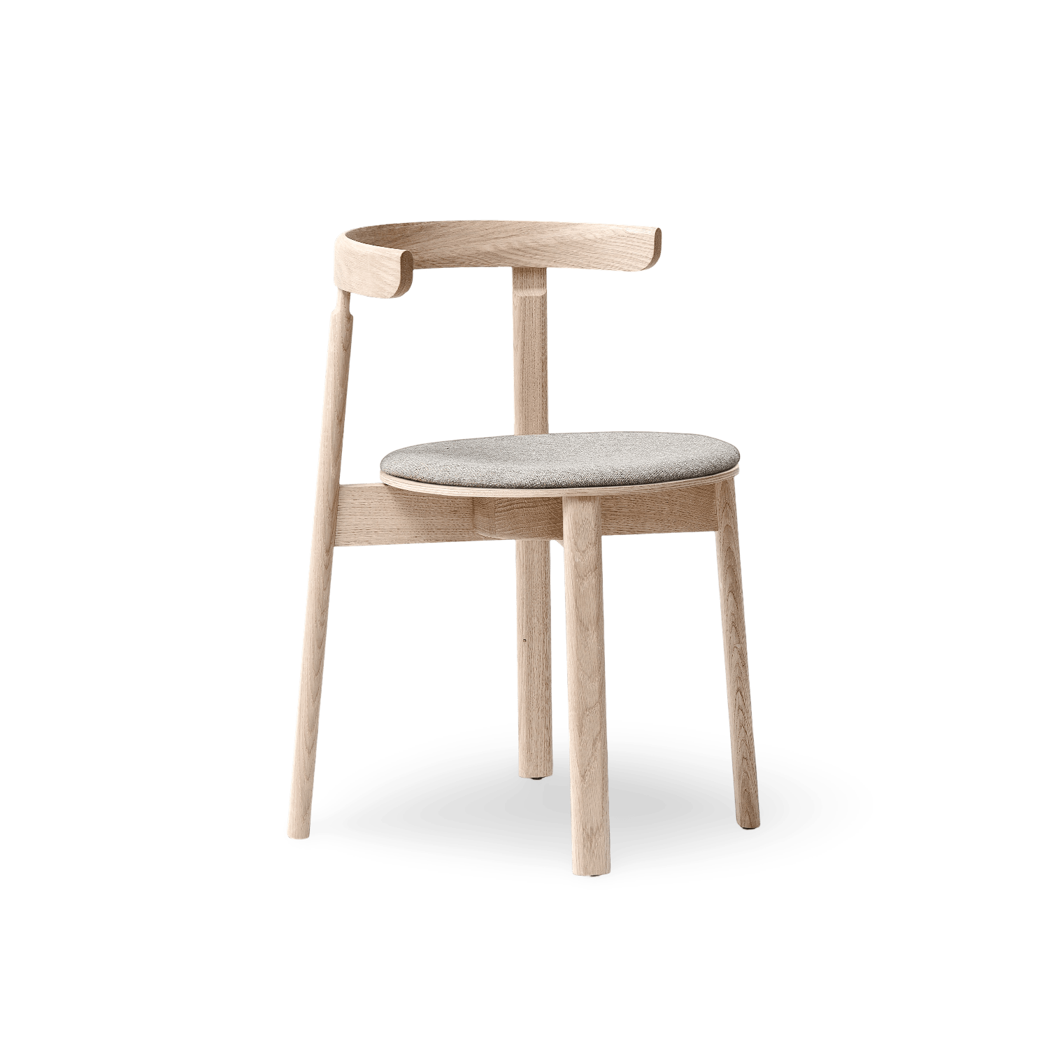 Upholstered Lunar Chair