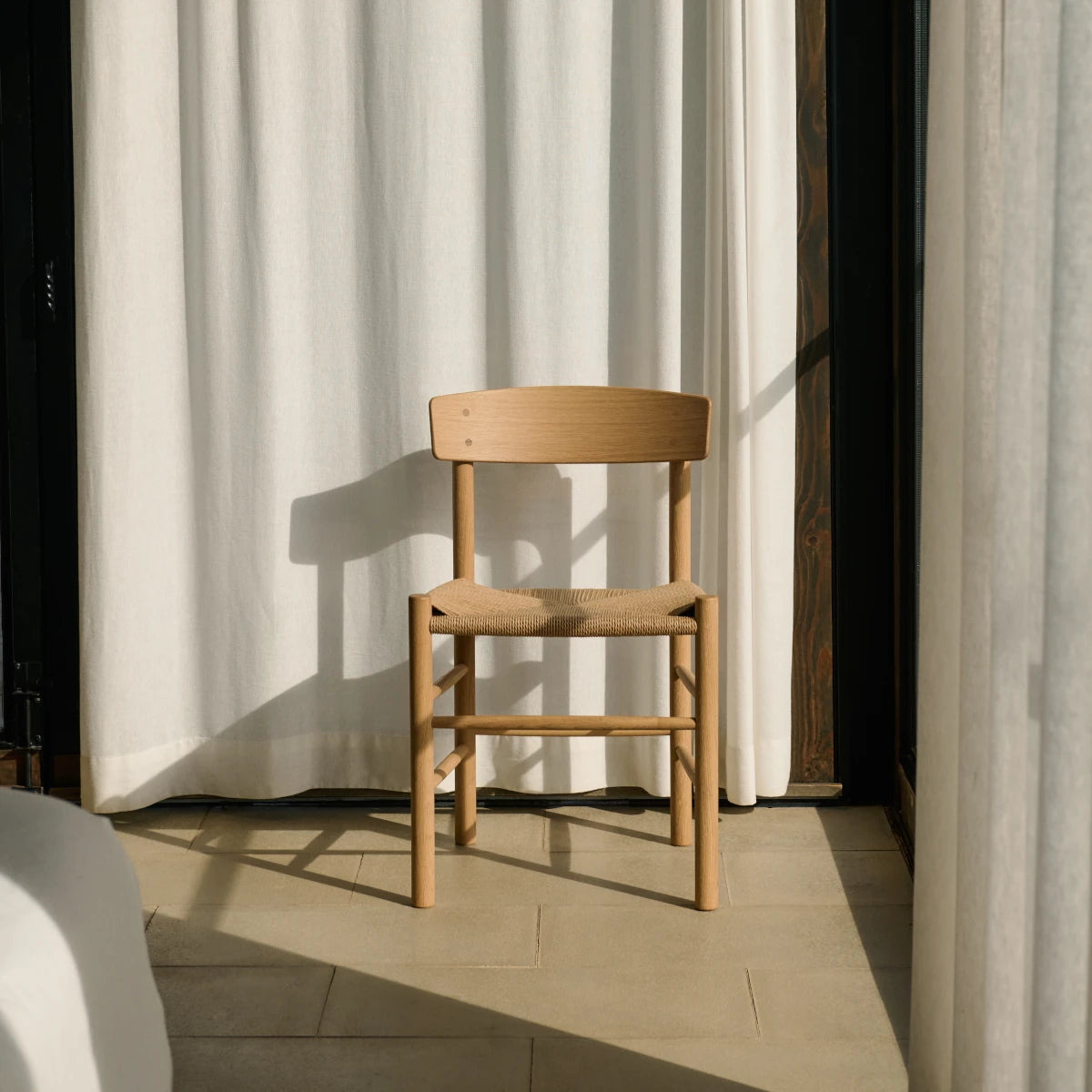 Silla Mogensen J39 Cordón Natural