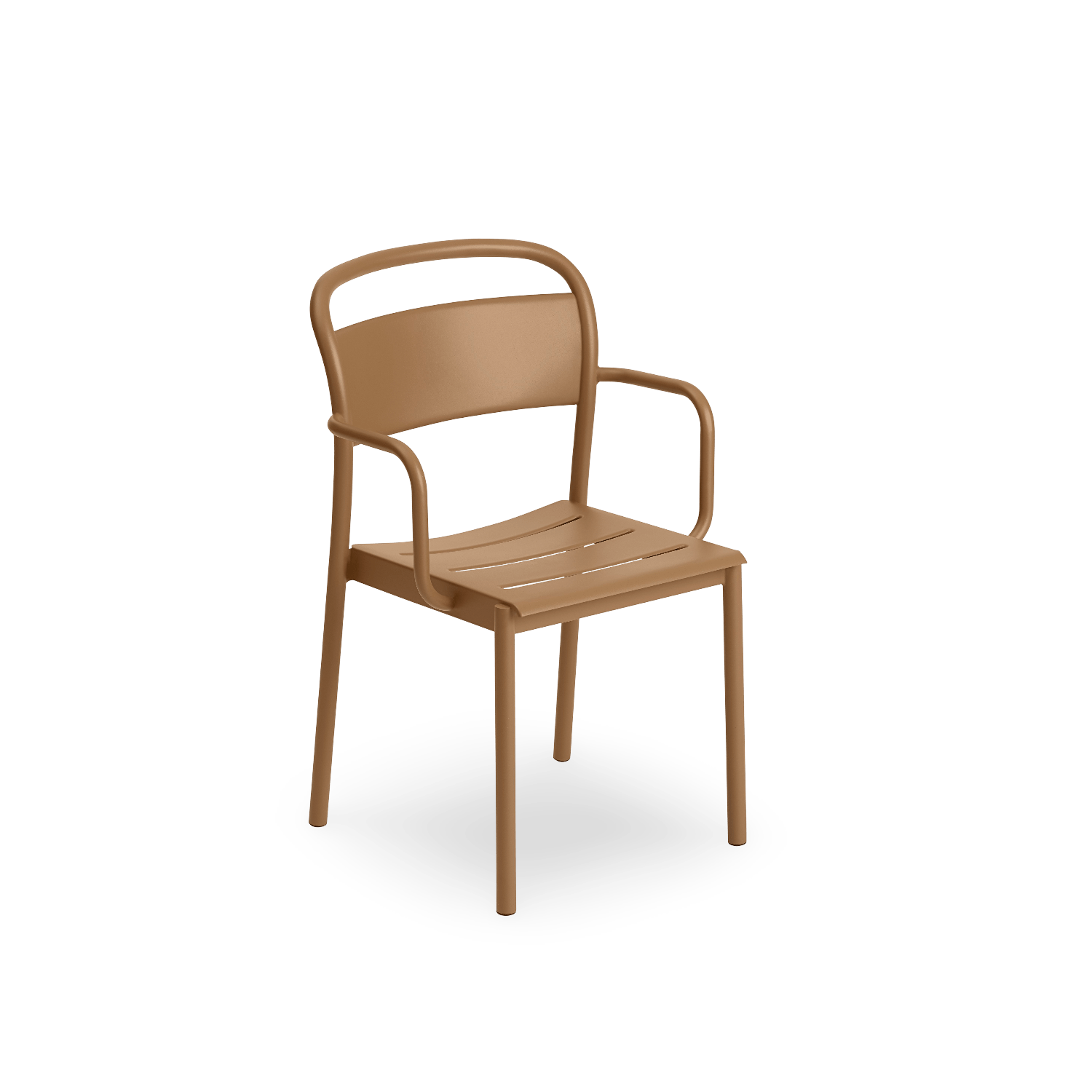 Silla con brazos Linear Steel Armchair