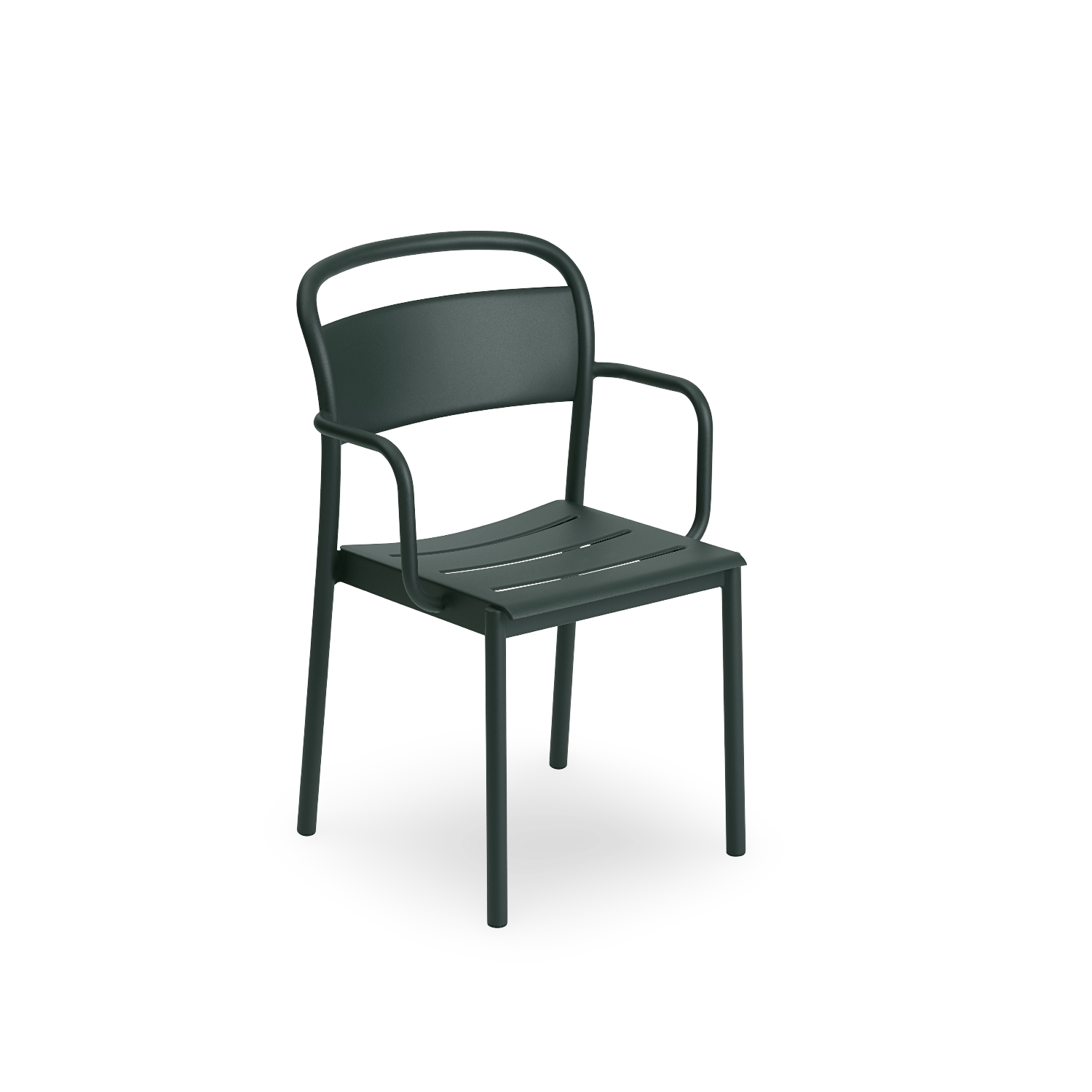Silla con brazos Linear Steel Armchair