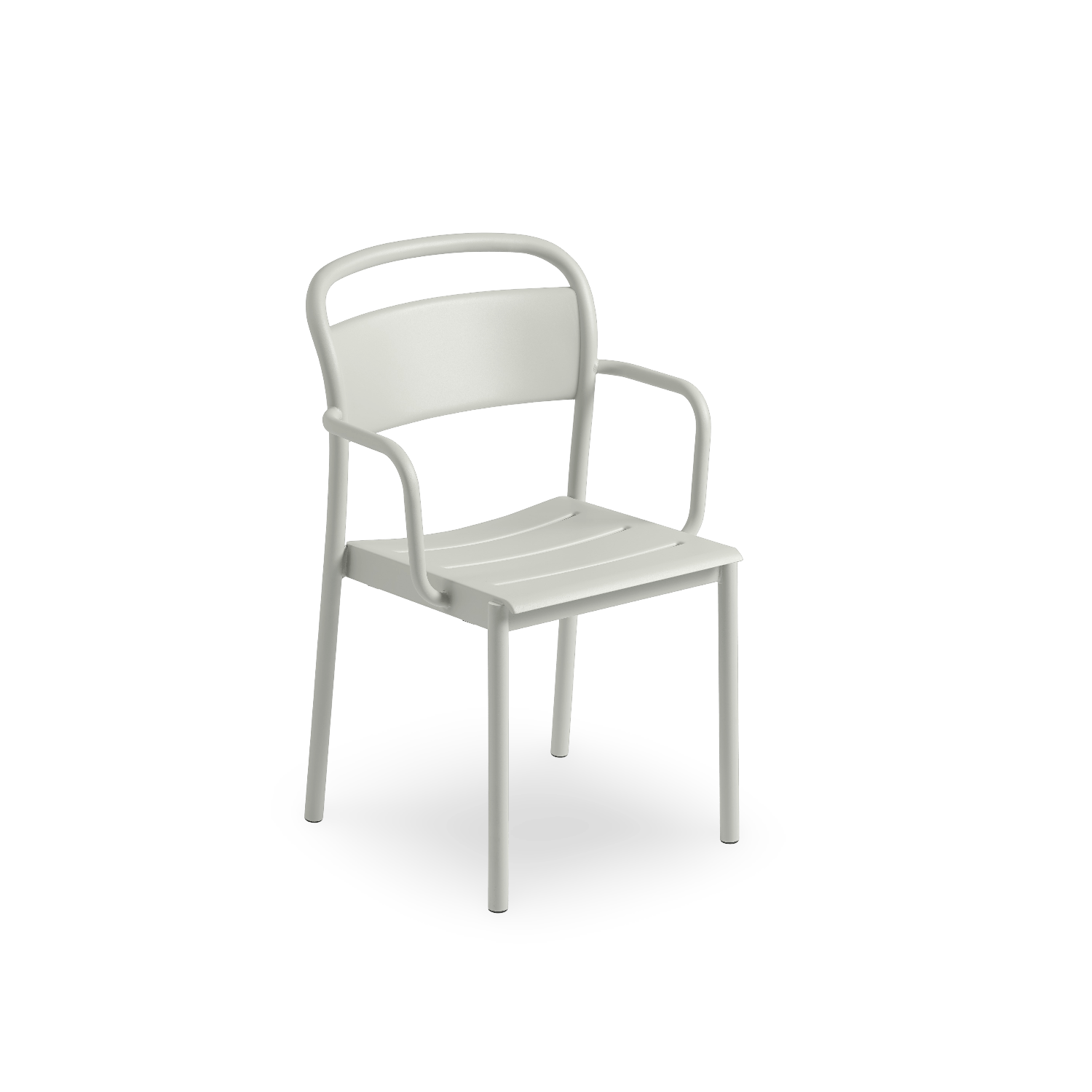 Silla con brazos Linear Steel Armchair