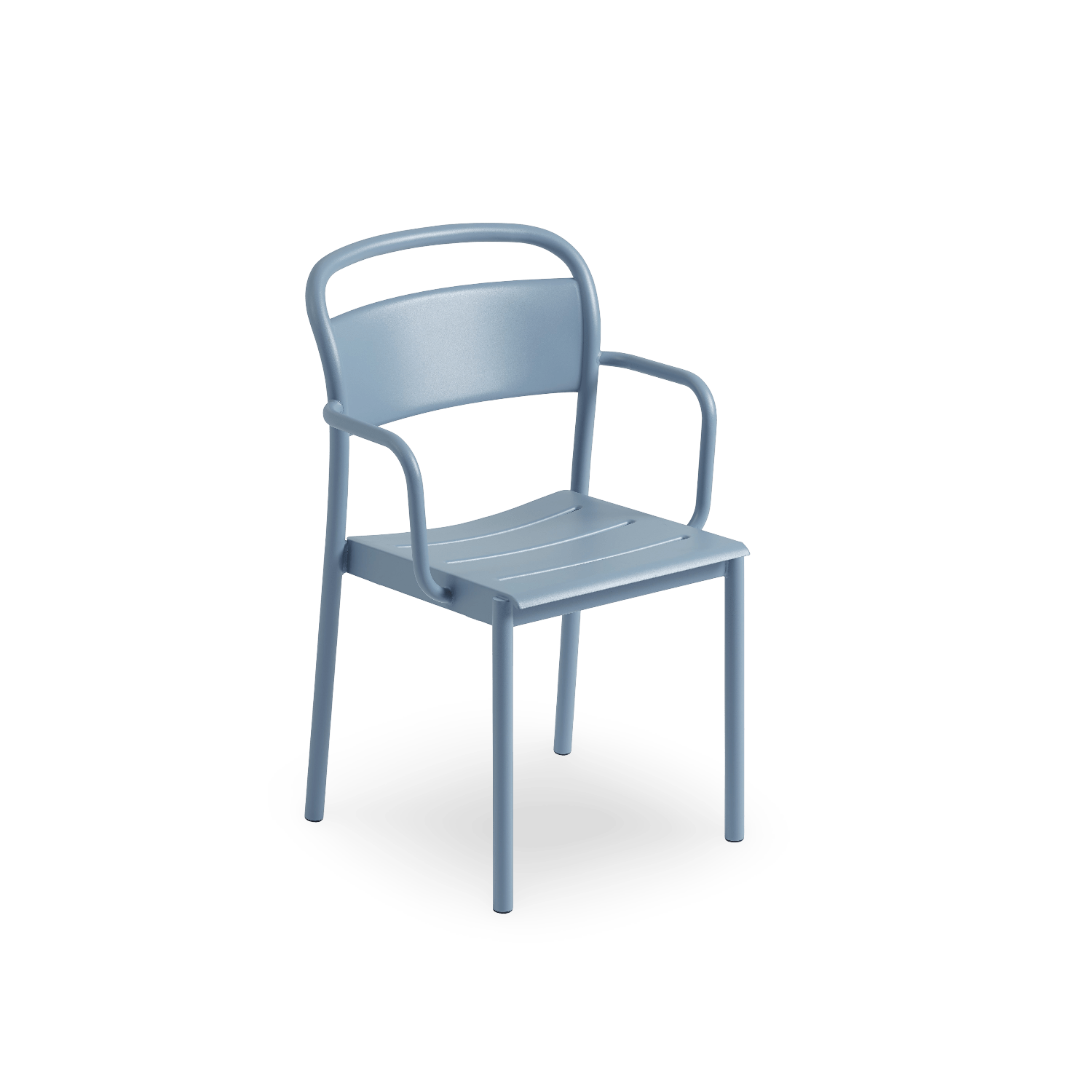 Silla con brazos Linear Steel Armchair