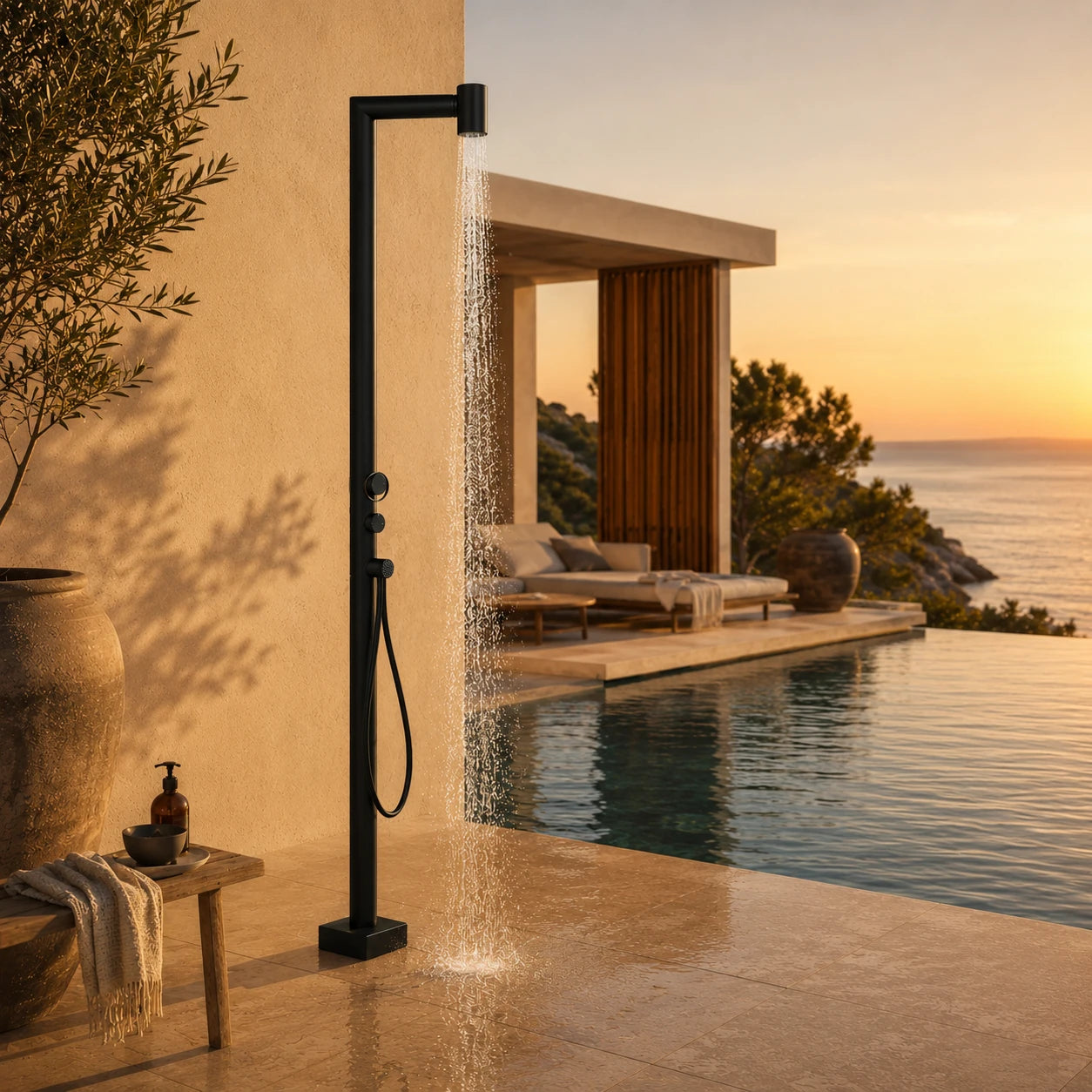 Ducha Gessi negro mate | Outdoor