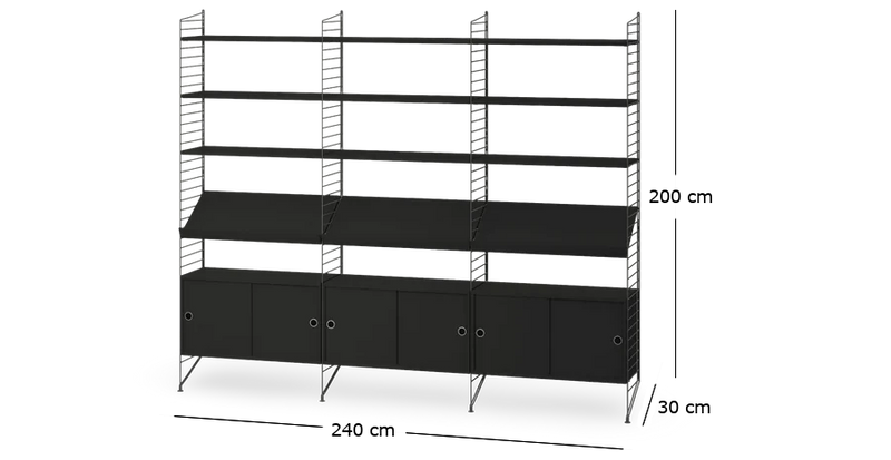 Medidas del producto String System 1