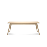 Aise extendable wooden dining table