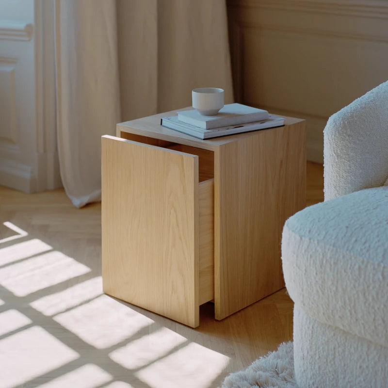 Mesa auxiliar w. Drawer con cajón