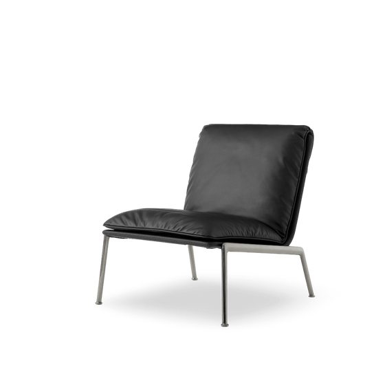 Patas Cromo - Piel Noble Aniline Negra