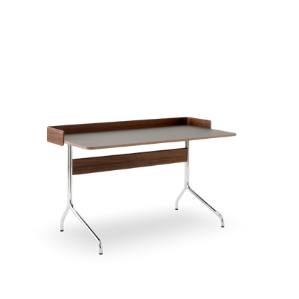 Pavilon - Carbón 4166 con base nogal lacado y cromo