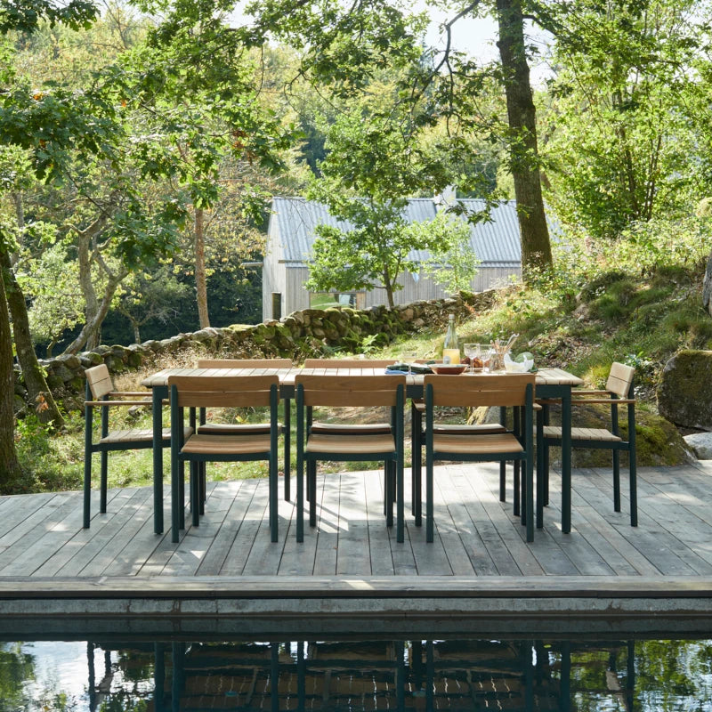 Mesa de comedor de exterior Pelagus Extensible