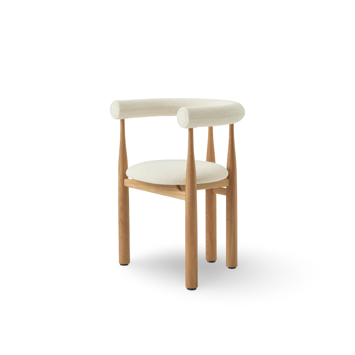 Silla Bukowski tapizada