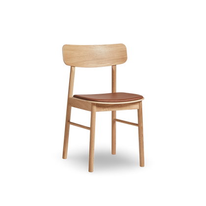 Oiled Oak - Cognac leather