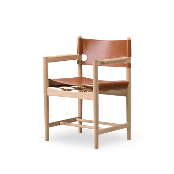 Roble Jabonado - Piel cognac