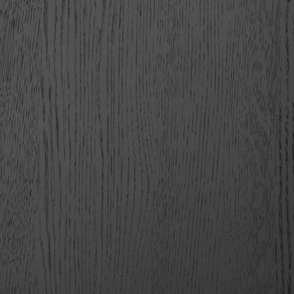 Roble Lacado Negro / Piel Dakar gris
