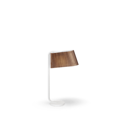 Walnut veneer - White