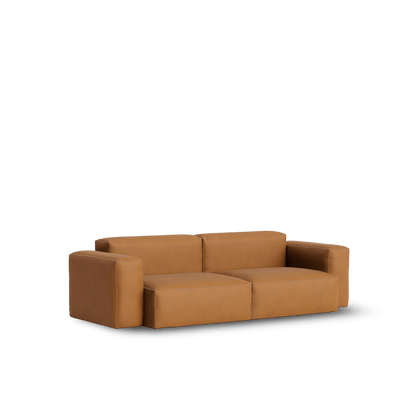 Sense Cognac (Piel) - Costura Beige