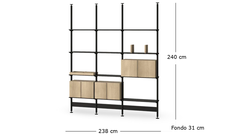 Medidas del producto String Pira G2 composicion 1