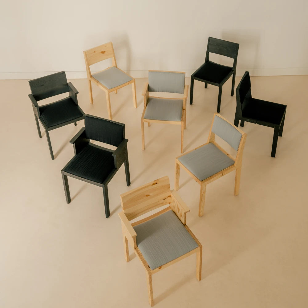 Silla de comedor Maasto 016 | Tapizada