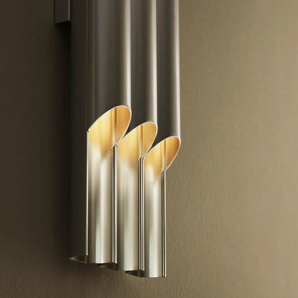 Aplique de pared de diseño nórdico en aluminio