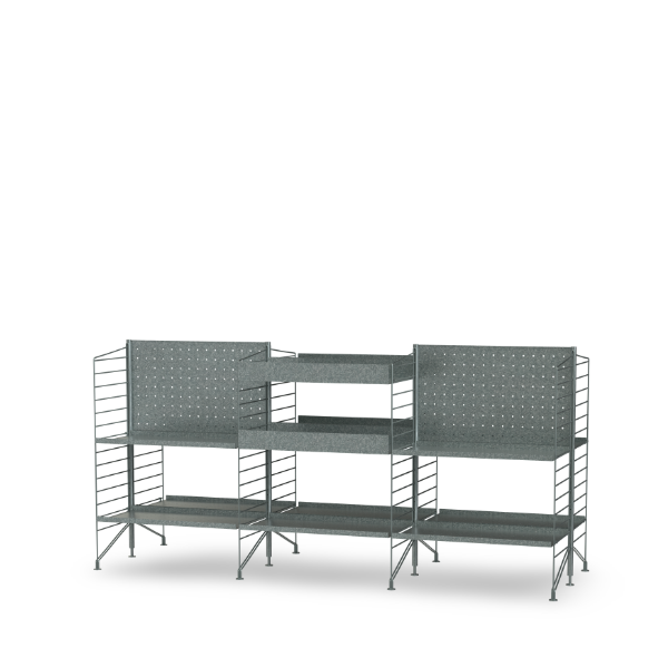 Mueble exterior Galvanizado N