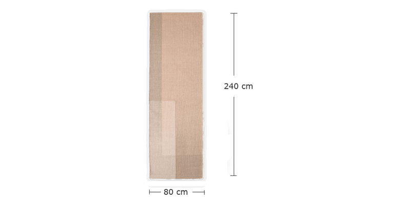 Medidas del producto Alfombra Haze Runner