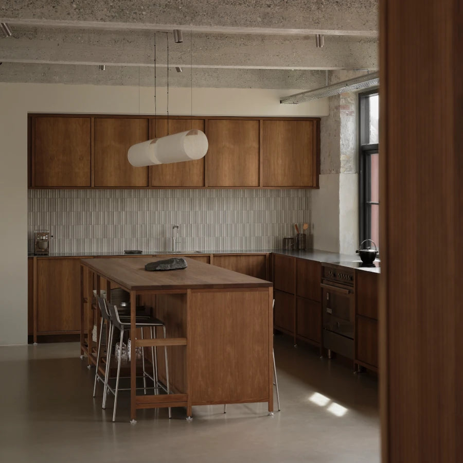 Lámpara colgante de diseño para isla de cocina
