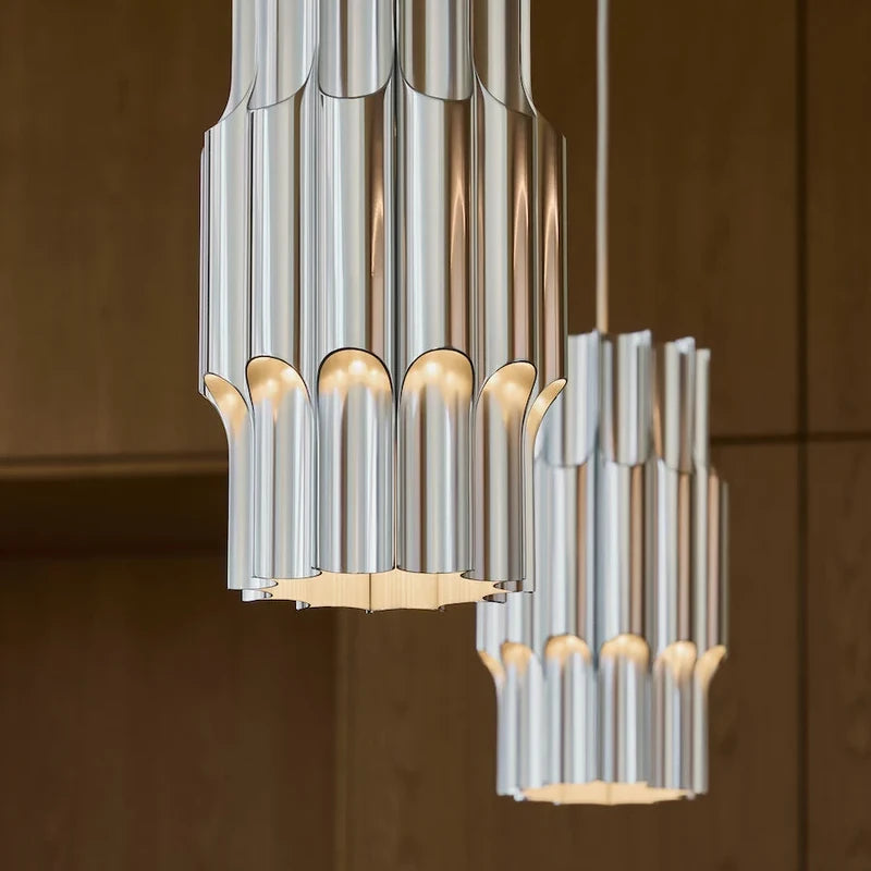 Lámpara colgante de diseño con iluminación ambiental