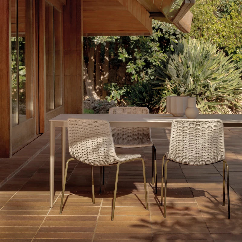 Silla con brazos de exterior Lapala