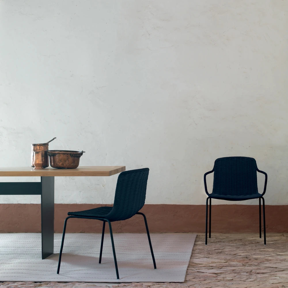 Silla con brazos de exterior Lapala