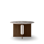 Mesa de comedor redonda Androgyne | Mármol